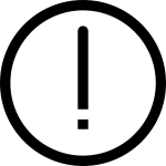 Exclamation SVG Icon